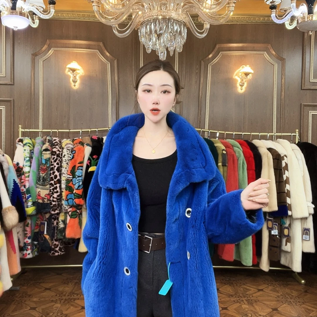 貂皮大衣时尚潮流