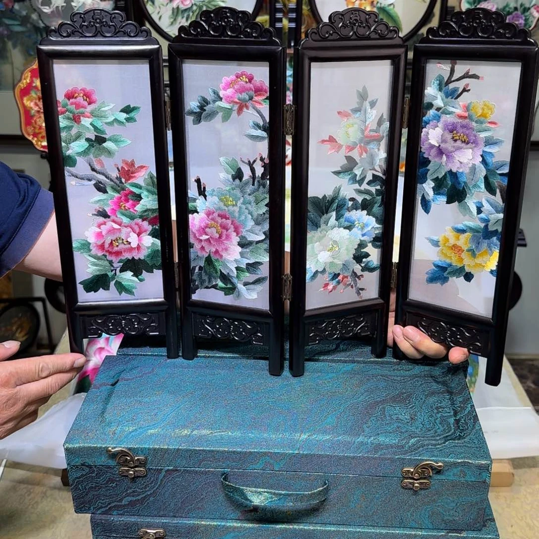 刺绣刺绣工艺精湛精巧精致