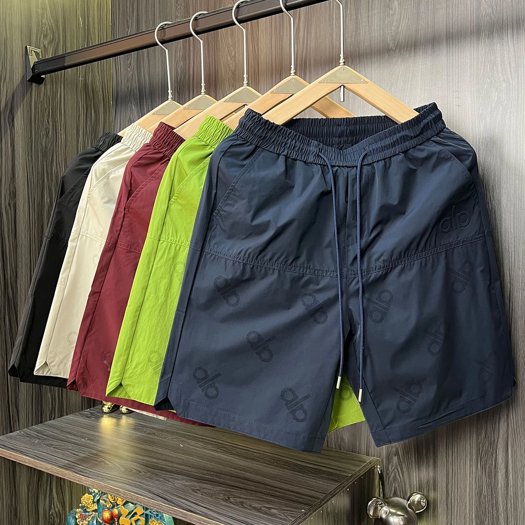 夏季男士短裤透气潮流速干五分百搭时尚薄款运动休闲沙滩弹力网眼