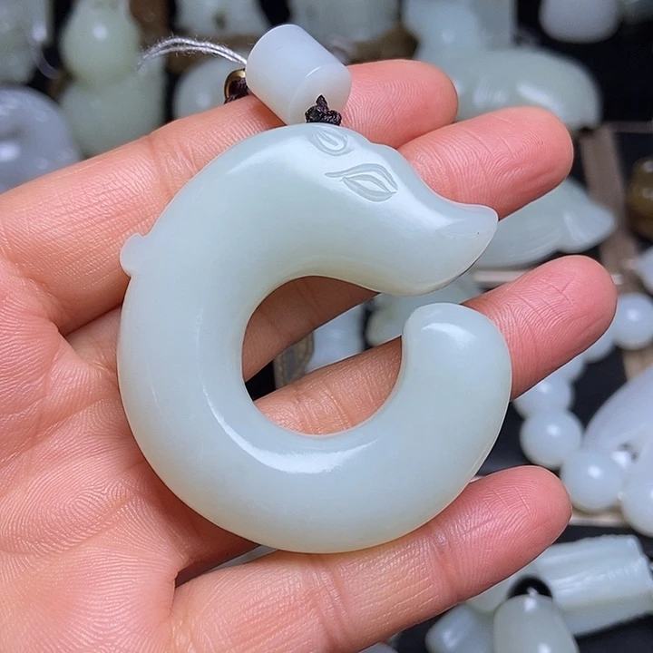 吊坠(不含链)未镶嵌和田玉