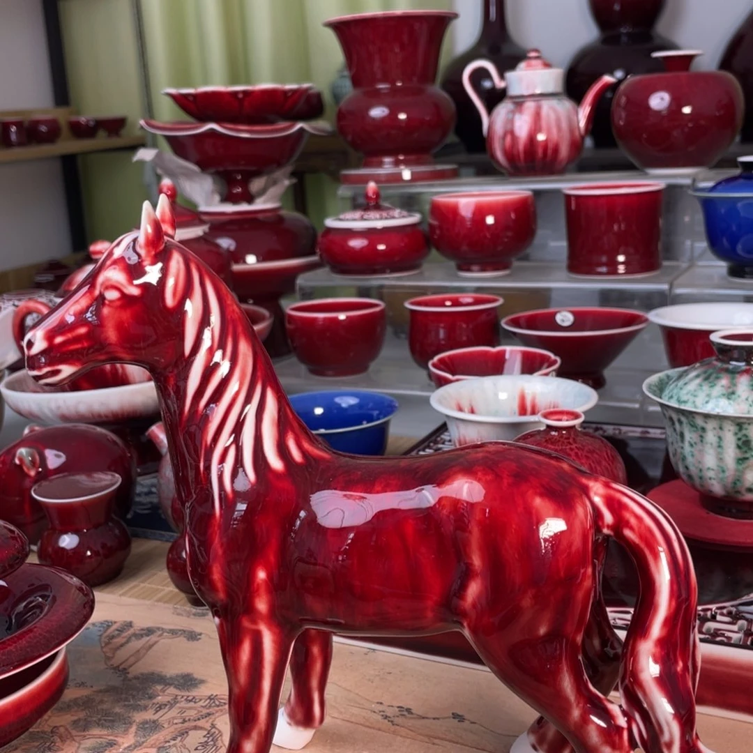 景德镇原矿釉茶宠