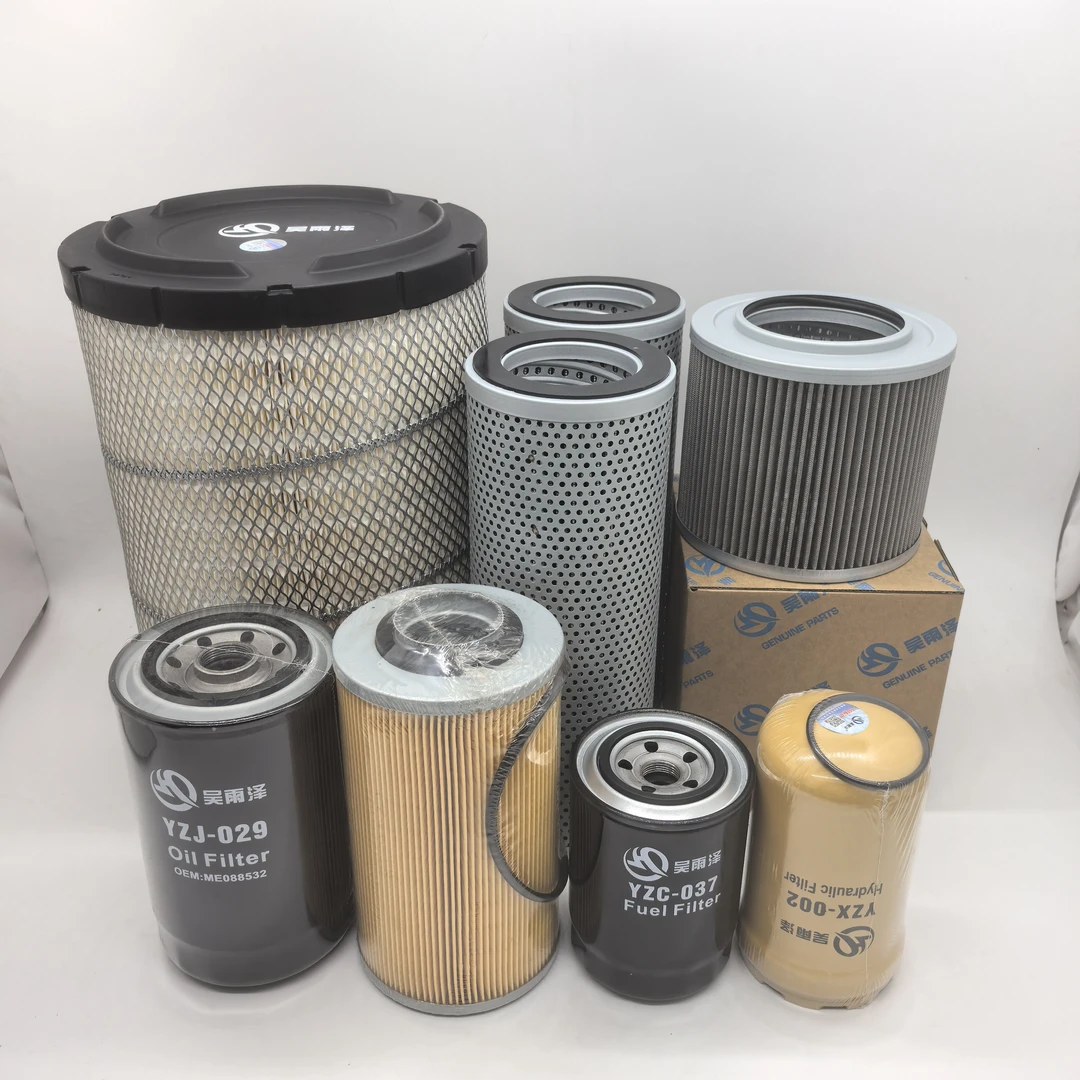 吴雨泽品牌加藤820R/820III型6D34三菱发动机滤芯 机滤 柴滤 空滤