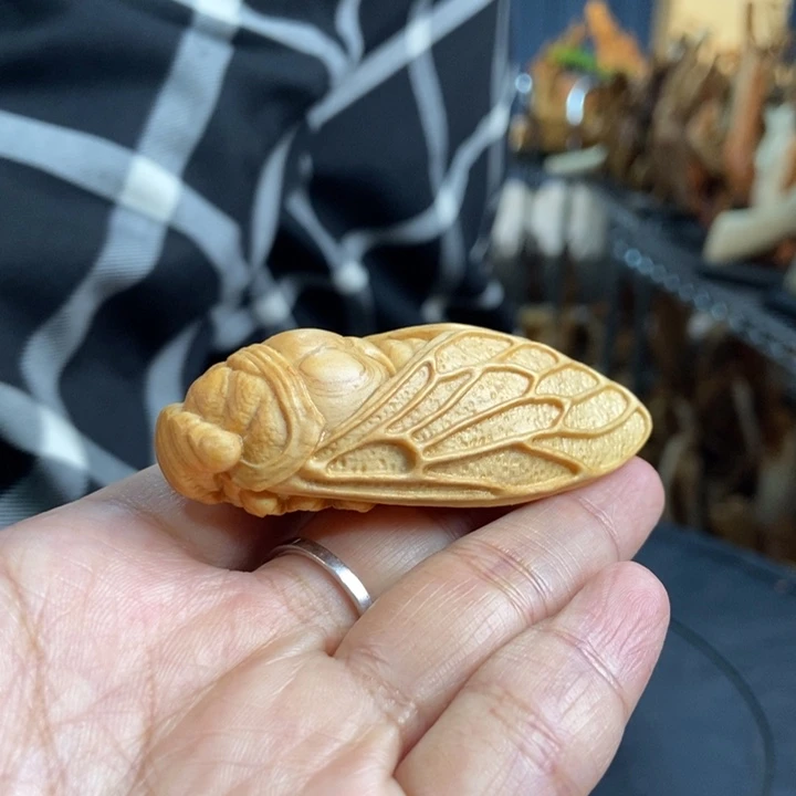 柏木（崖柏）手把件