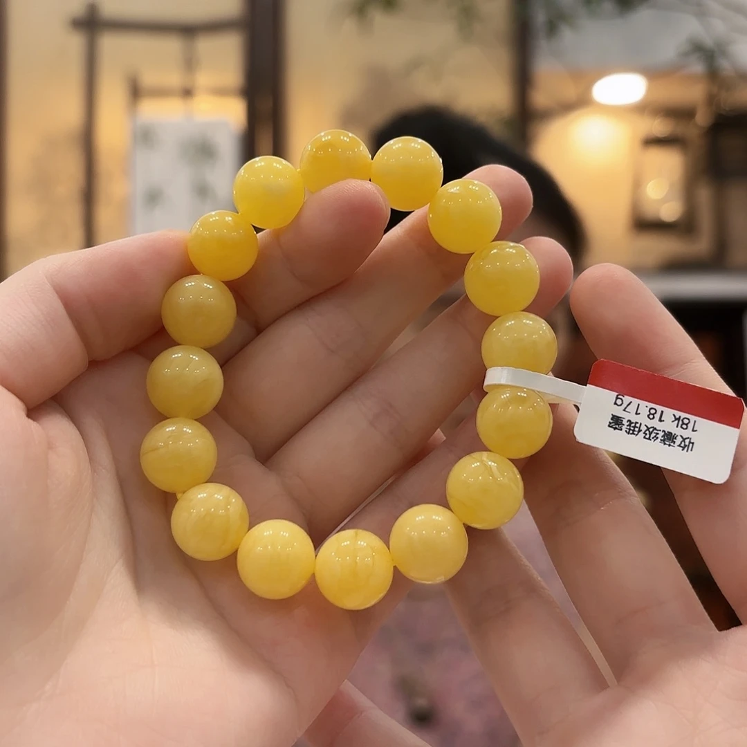 手链蜜蜡未镶嵌手串