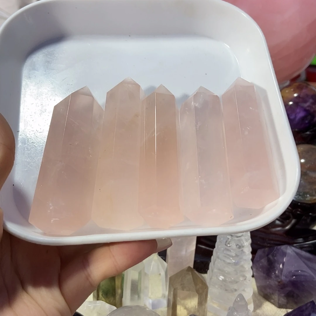 紫晶珠宝半成品未镶嵌水晶粉