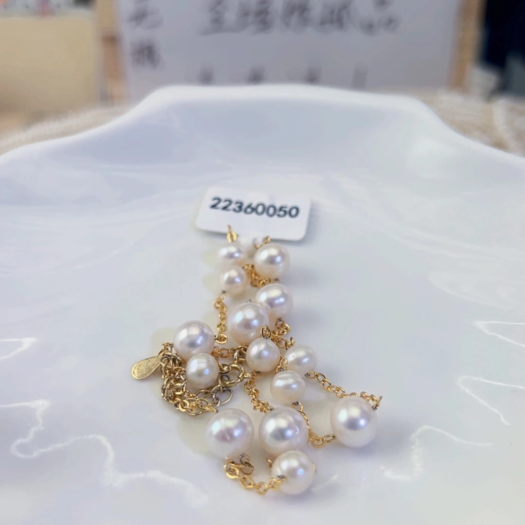 未镶嵌手绳淡水珍珠