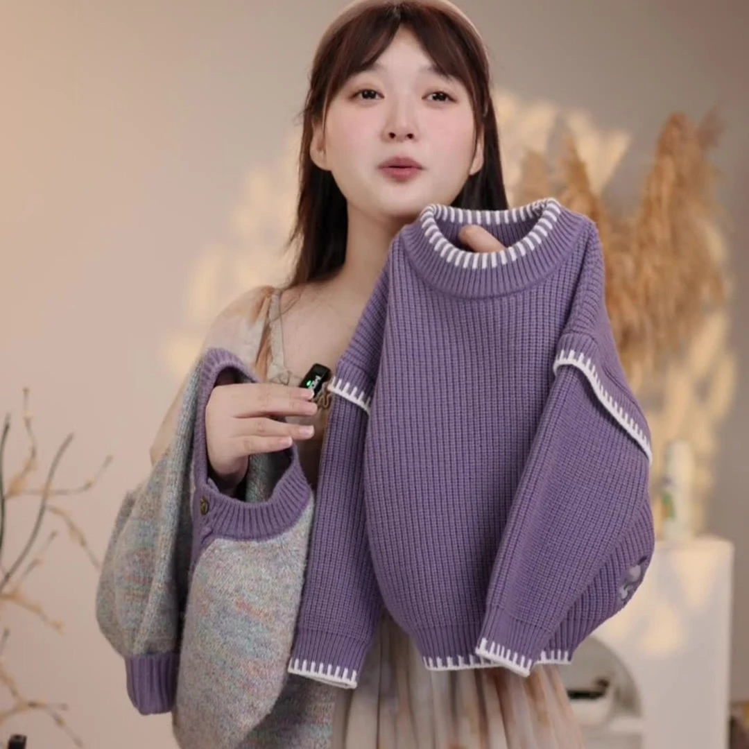 Snoopy/史努比儿童毛衣2025冬季套头百搭洋气女儿童针织衫上衣