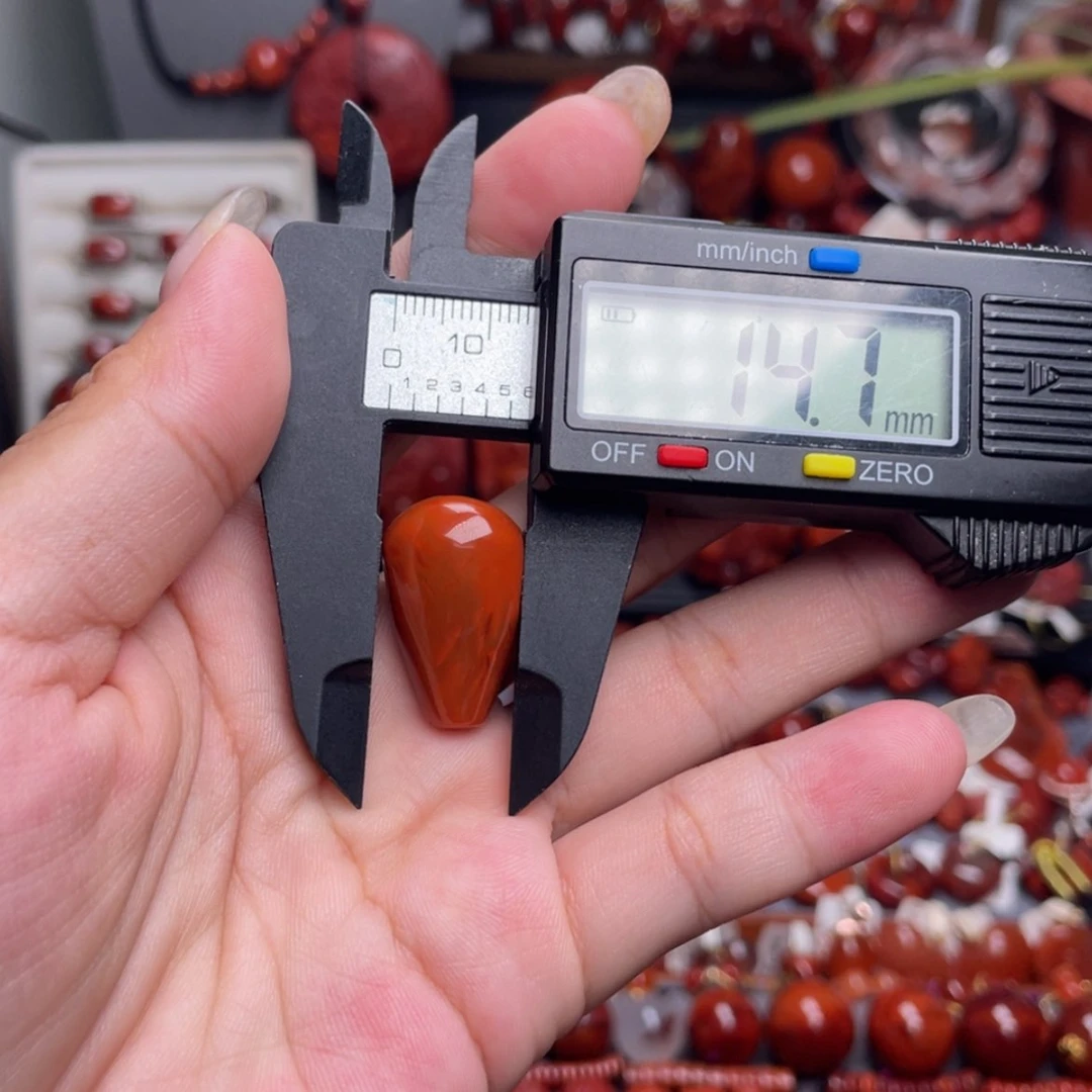 【闪购商品】南红玛瑙平面三通14.7未镶嵌