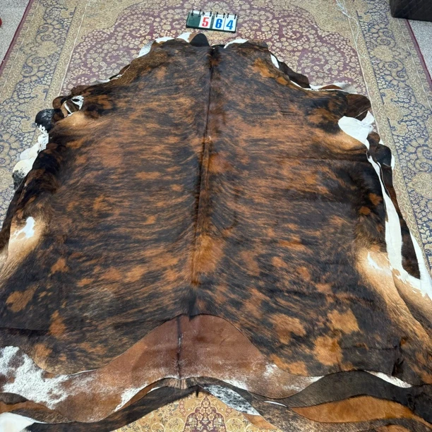 【本尼家】K564 270x220cm专拍牛皮地毯家用轻奢