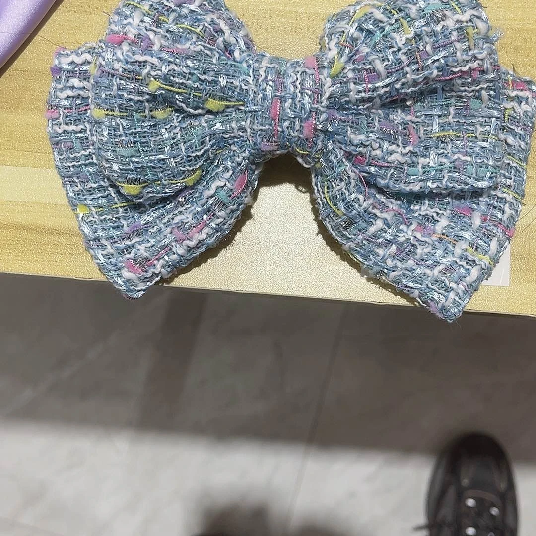 布艺铁合金蝴蝶结发夹