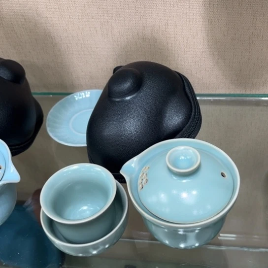 瓷片陶瓷茶具汝瓷茶具