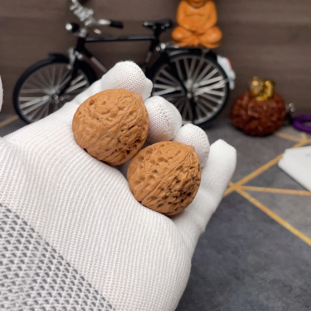 把件文玩核桃平谷大团圆手捻31尺