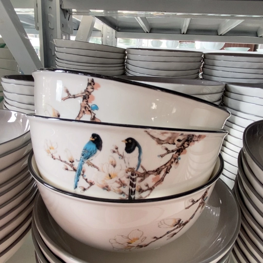 瓷3个6英寸面碗 福利活动不退不换