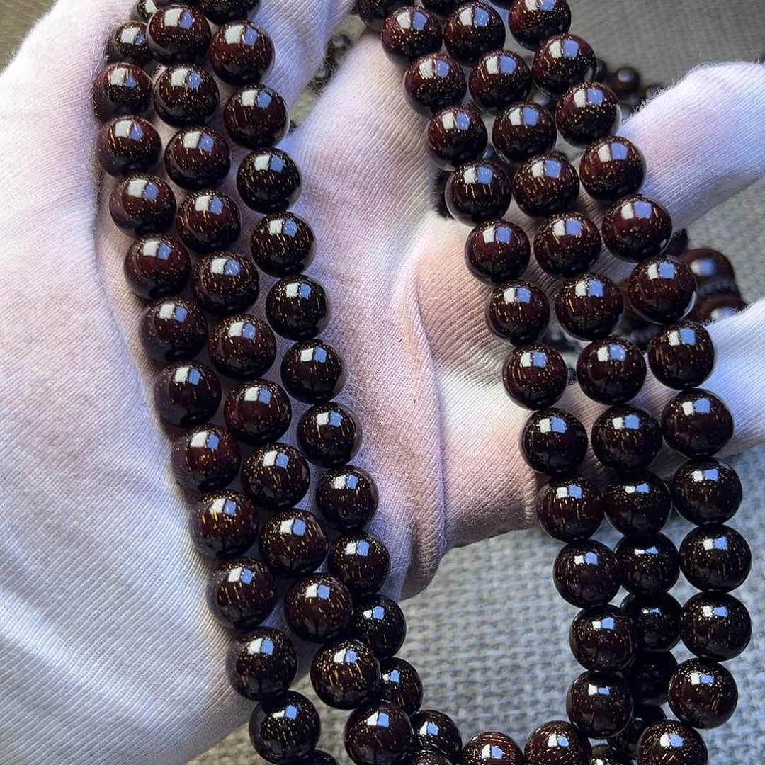 檀香紫檀（小叶紫檀）1.0 108颗满天星