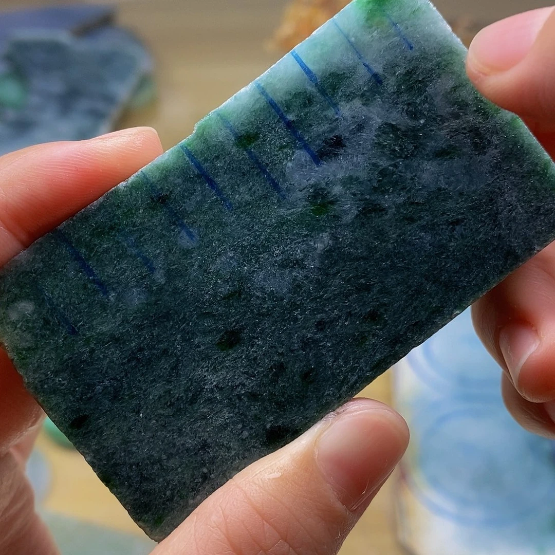 翡翠未镶嵌挂件缅甸翡翠A货