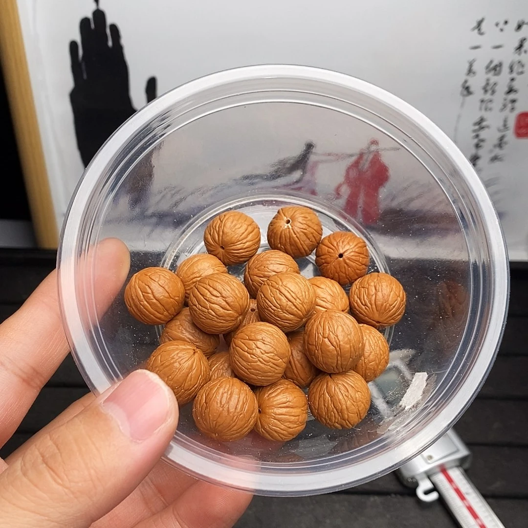 彫***）猴头核桃原皮原色17大