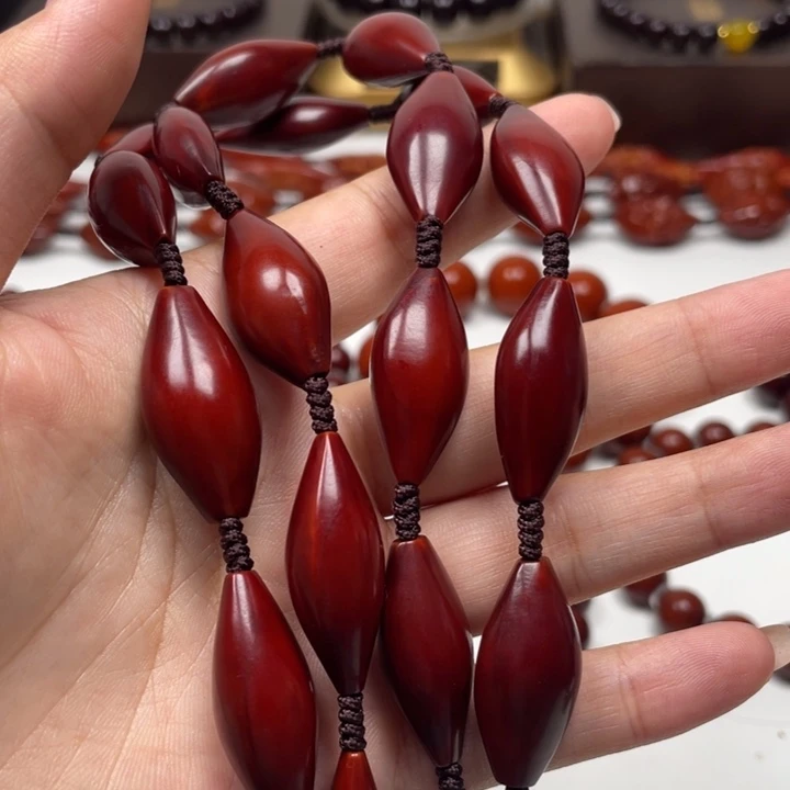 茶***生橄榄核吊坠橄榄核