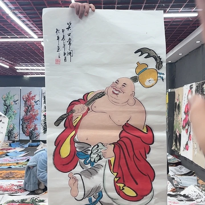 国画无毛或近于被白色柔