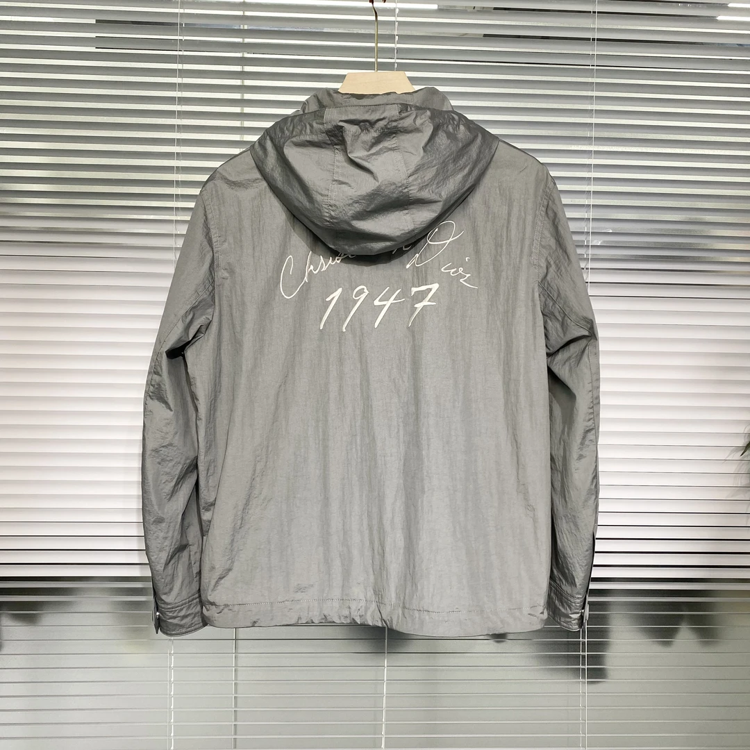 未使用 DIOR/迪奥 25早春新款 1947系列 内衬满印 冲锋衣k902