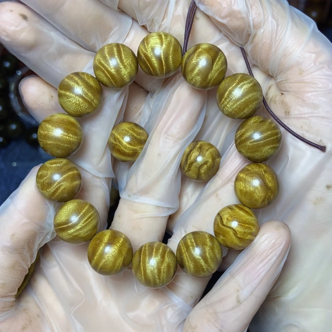 楠木（金丝楠）手串/手链嘘***调枯木1.5