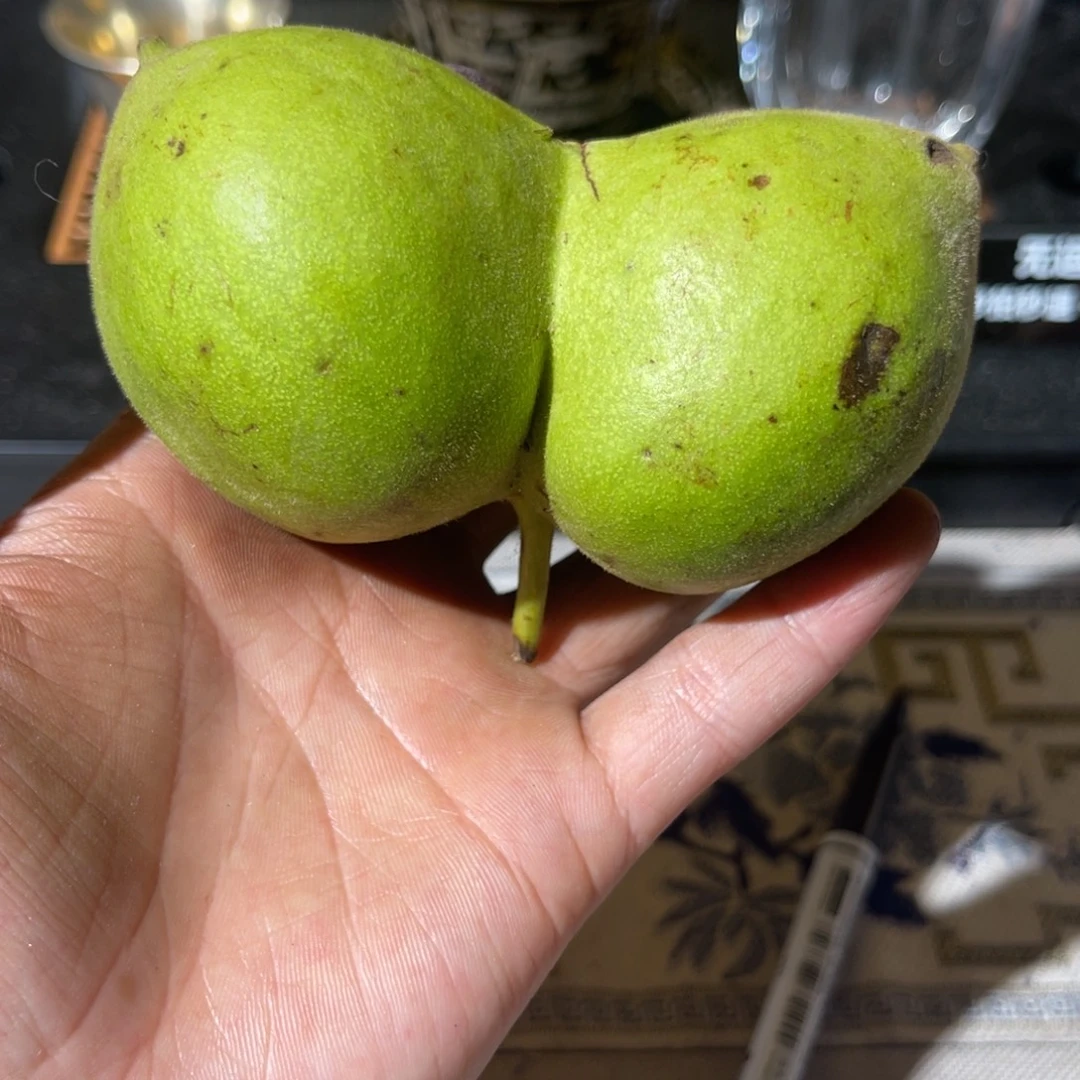 文玩核桃吊坠青皮3号