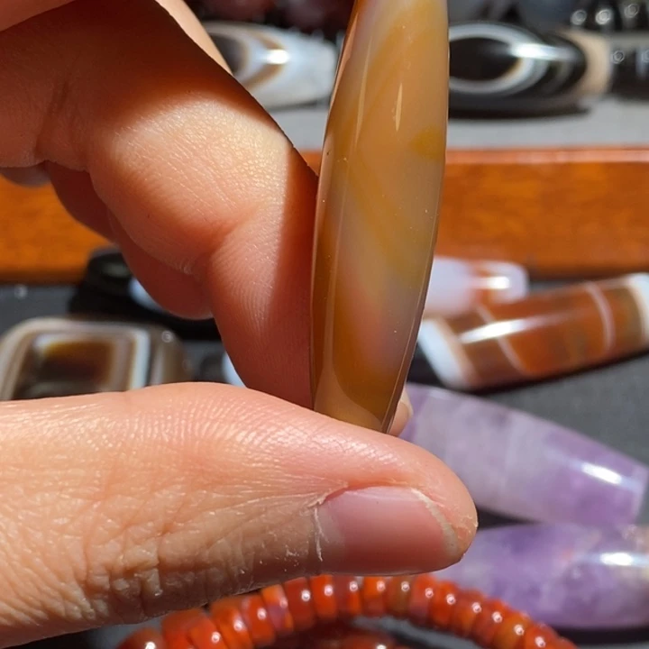 玛瑙/玉髓未镶嵌项链