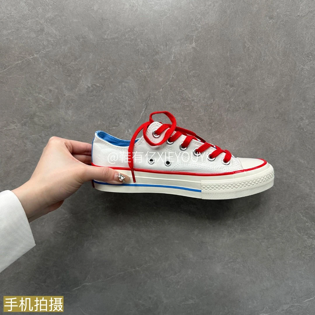 鞋有亿 1970s低帮帆布鞋男女2025新款秋冬小白鞋百搭鞋子小众板鞋