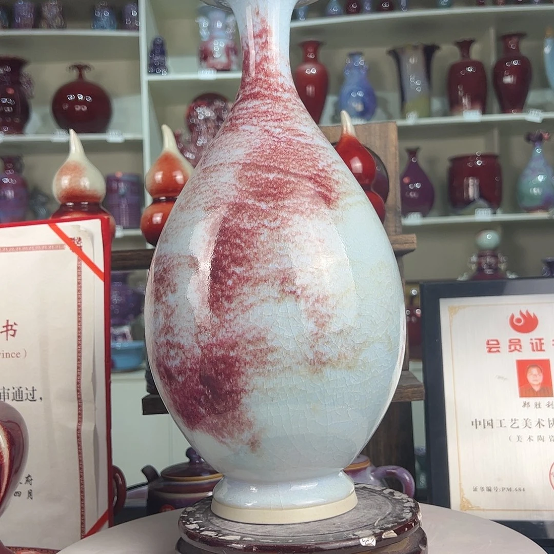 摆件郑家钧窑摆件