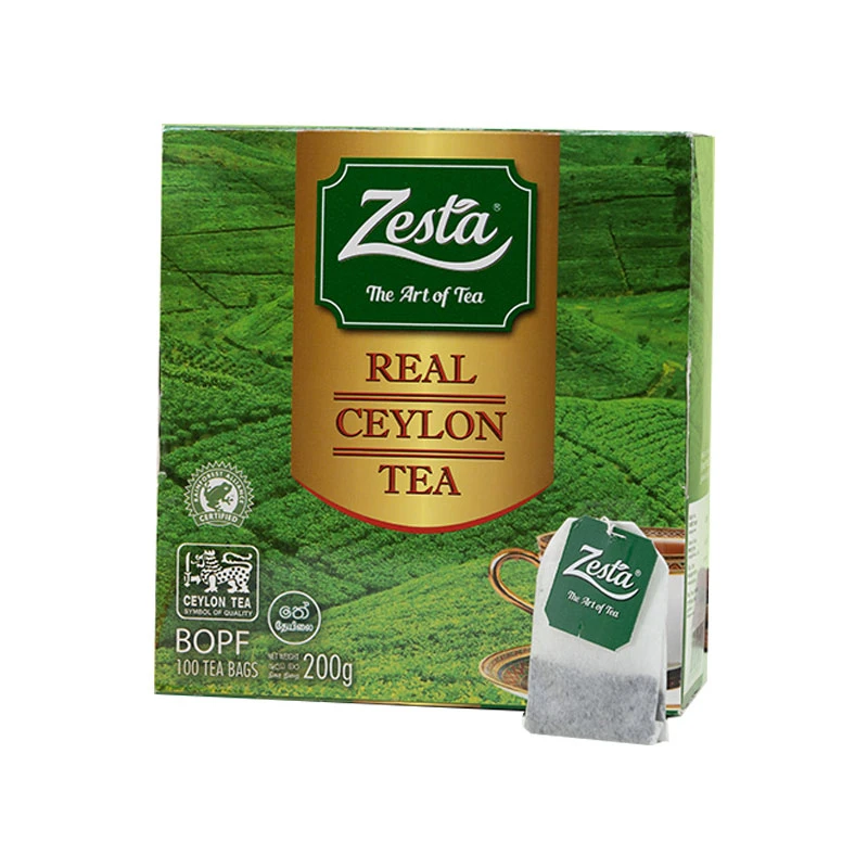 滋达Zesta赞世塔醇香锡兰红茶茶叶200g斯里兰卡原装100茶包袋泡茶