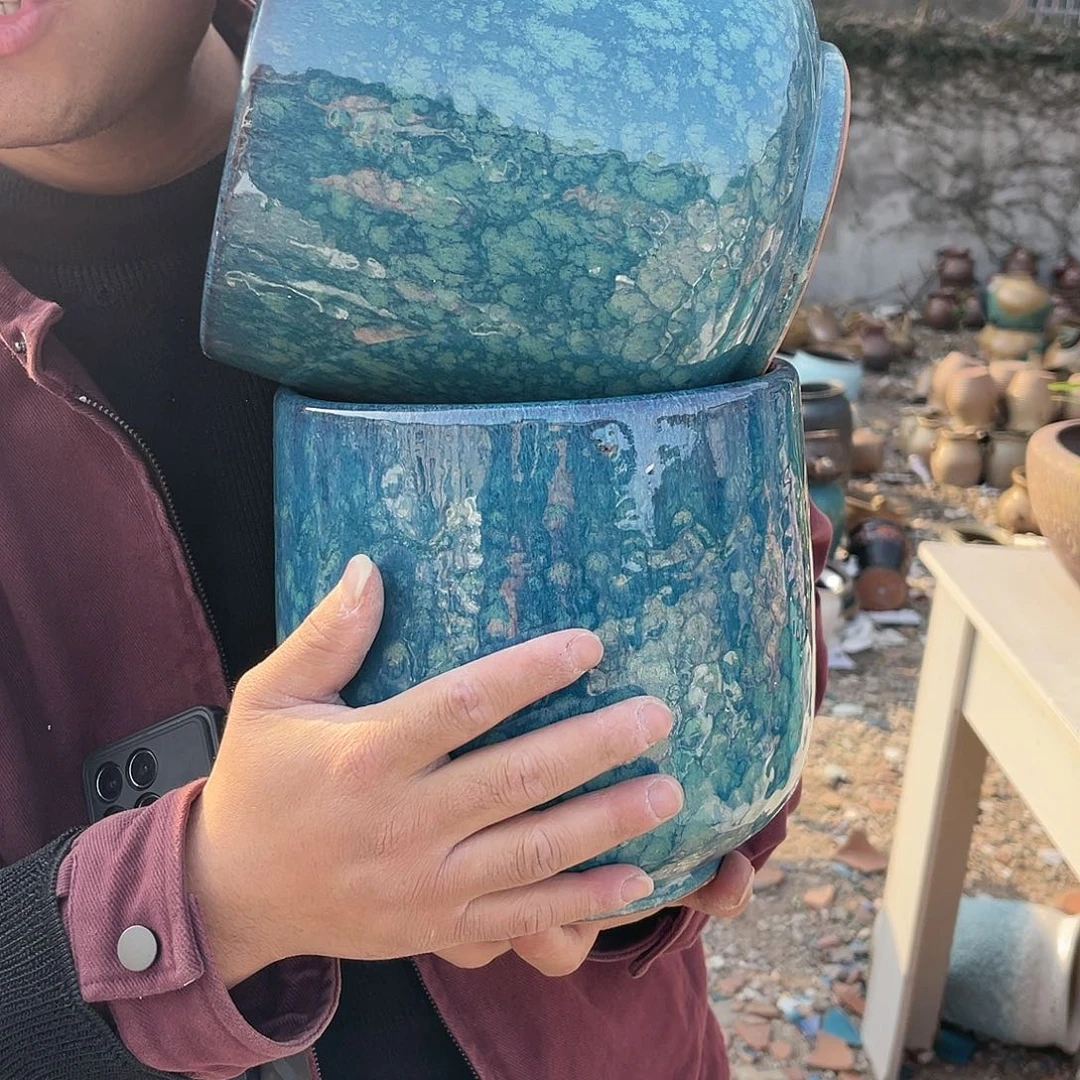红陶养养花盆0219-1135