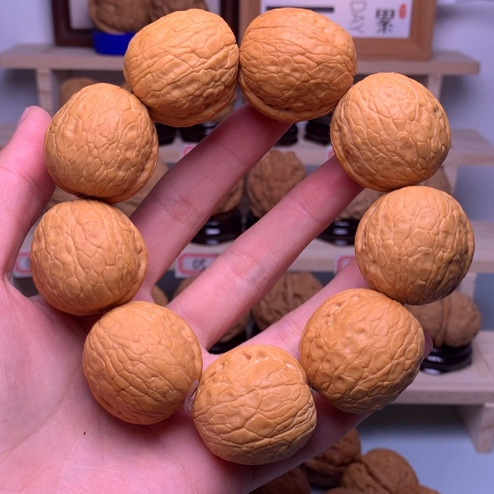 文玩核桃把件龙眼31尺9颗