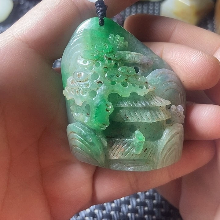 吊坠白玉菩提精品文玩