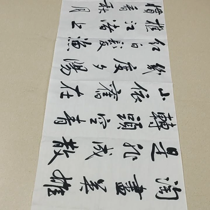 书法李士军老师临江仙