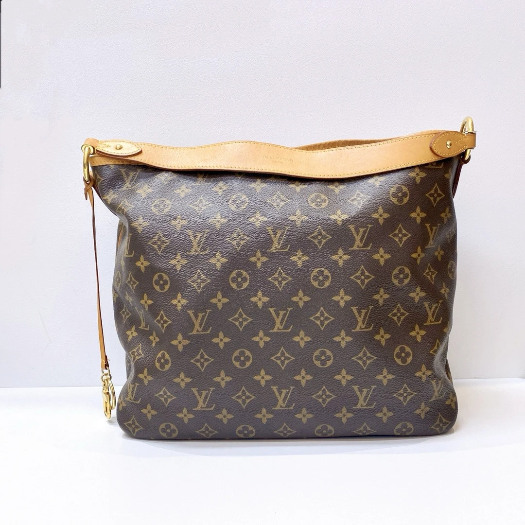 99新 LouisVuitton/路易威登 经典delightful新款中号 DF全原正品
