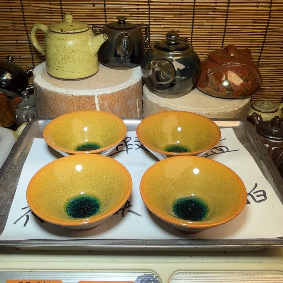 茶盏建窑建盏 微瑕作品