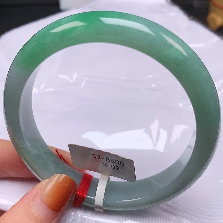 翡翠未镶嵌手镯天然翡翠A货