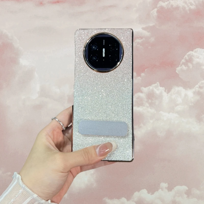 适用于华为matex5手机壳支架x5新款matex6折叠屏保护套x3女高级感