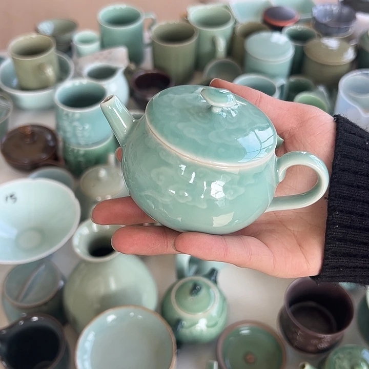 小米茶器龙泉青瓷