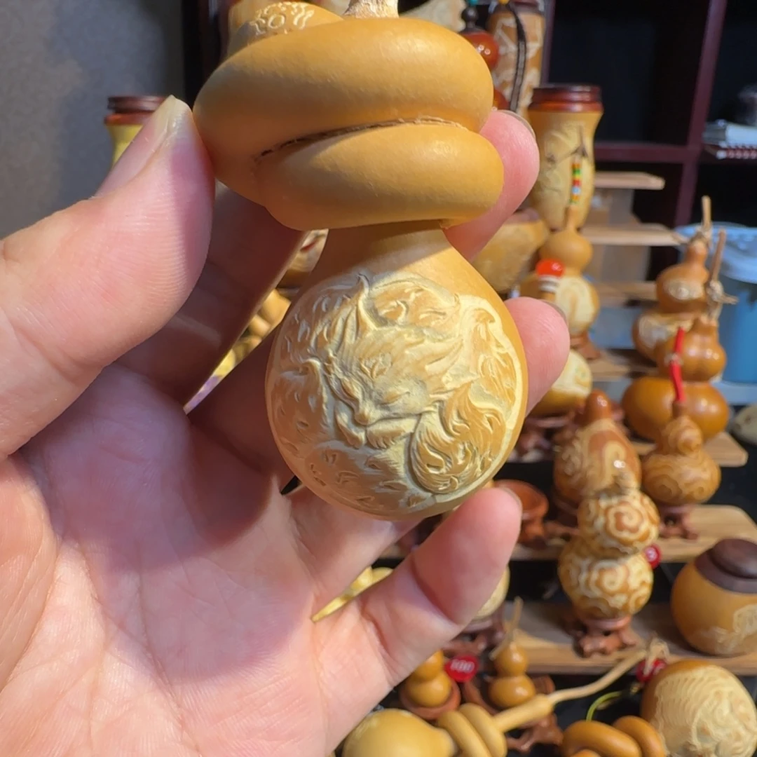 有机玻璃九尾狐双层