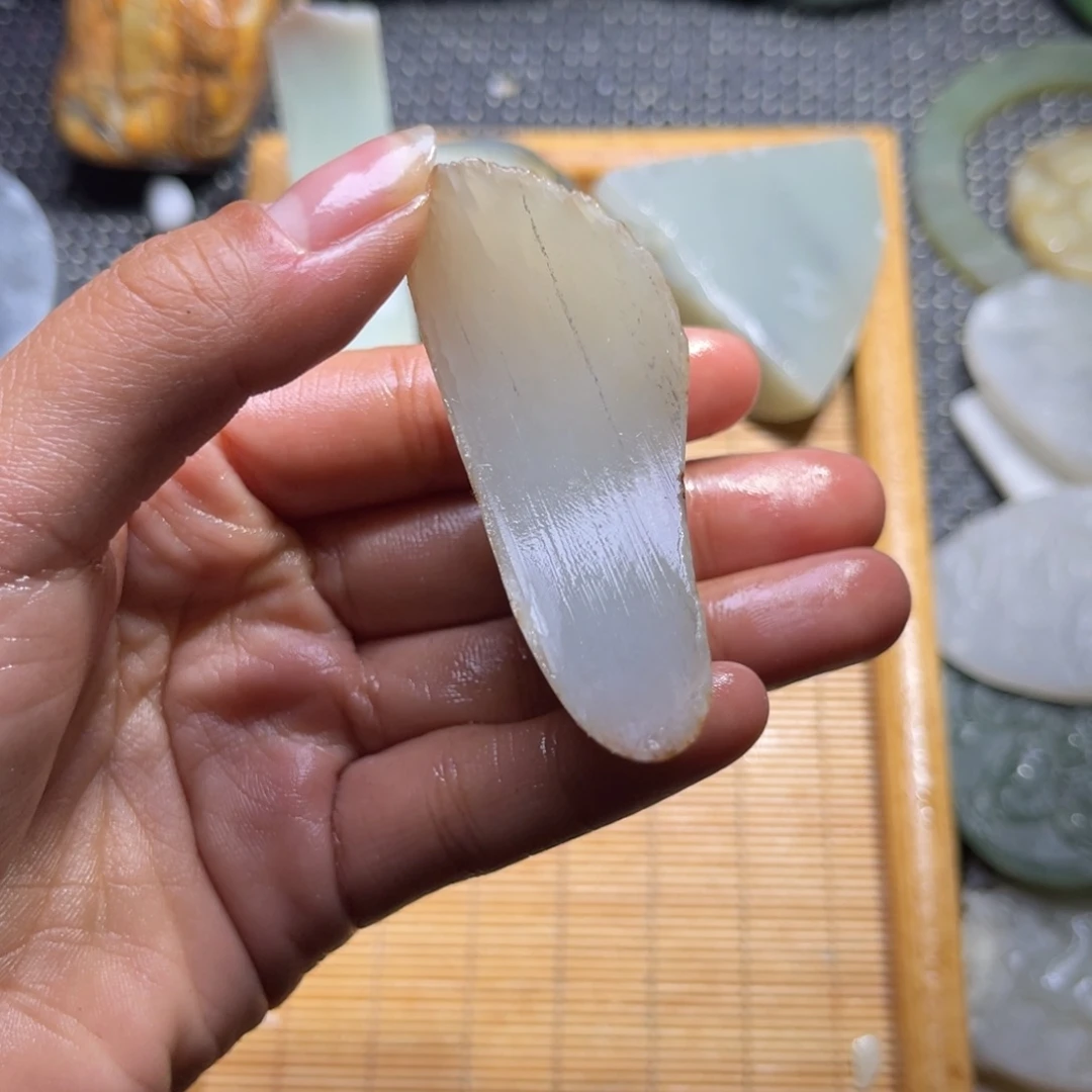 未镶嵌和田玉车挂古**生