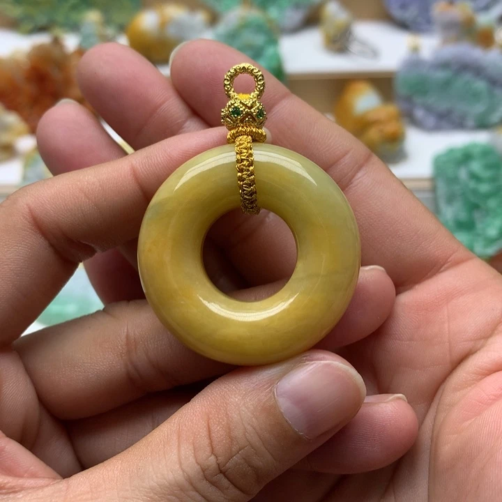 颈饰未镶嵌翡翠翡翠