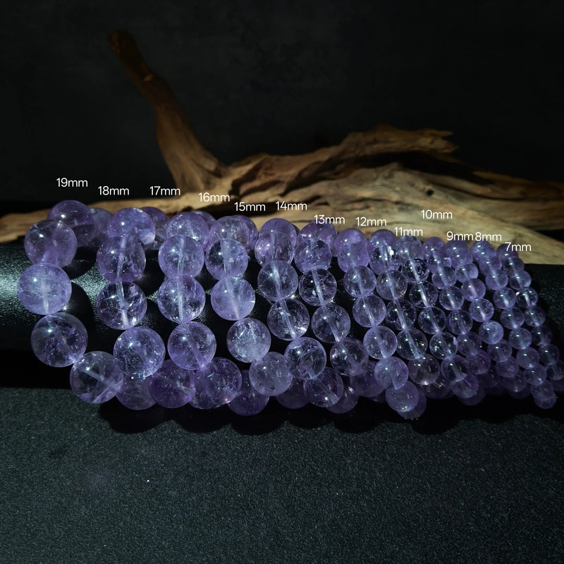 【黑胖珠宝】H0509  天然水晶薰衣草克鲁兹手链  ——多样性发其一