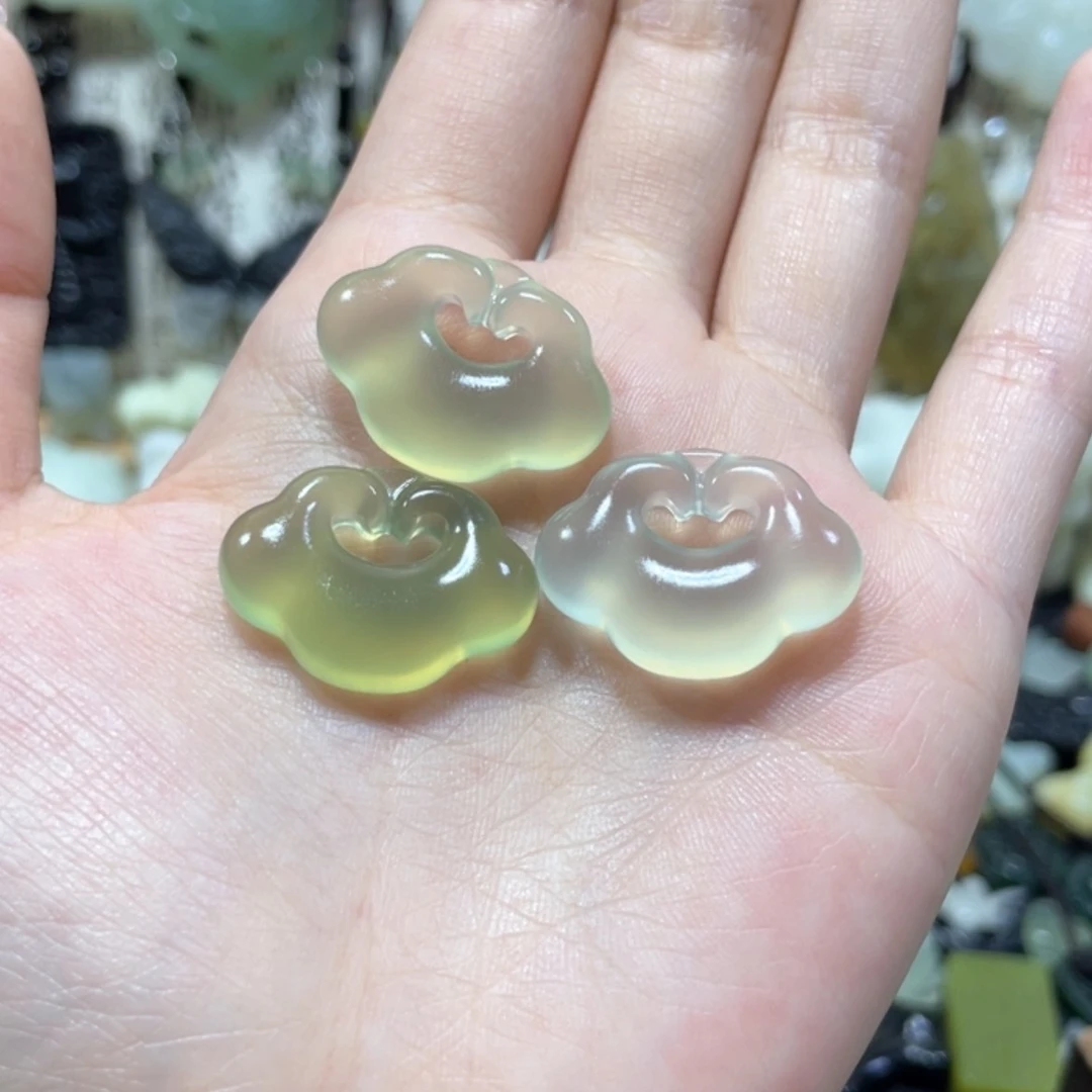 【闪购商品】岫玉未镶嵌颈饰哦吊坠30