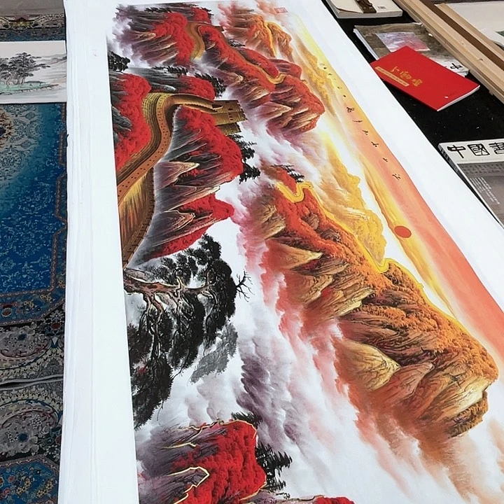 国画书画描金拓染金石传拓手写