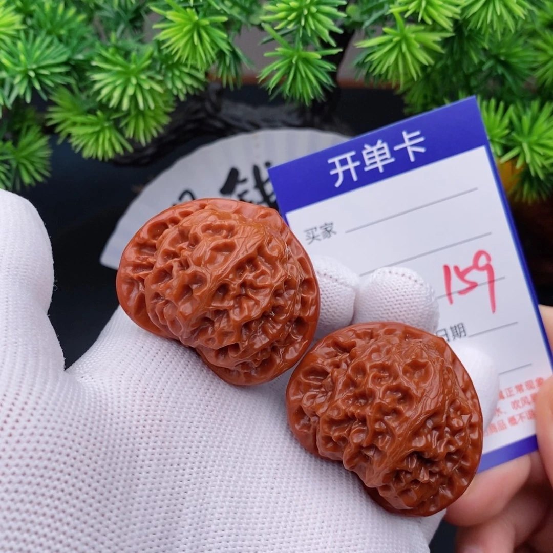 文玩核桃把件42宫灯159
