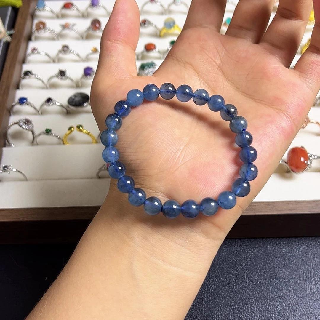 水晶手链未镶嵌海蓝宝