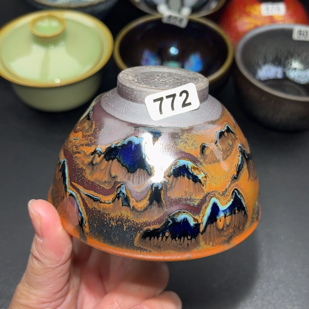 茶盏772 建盏单盏太好看了吧……