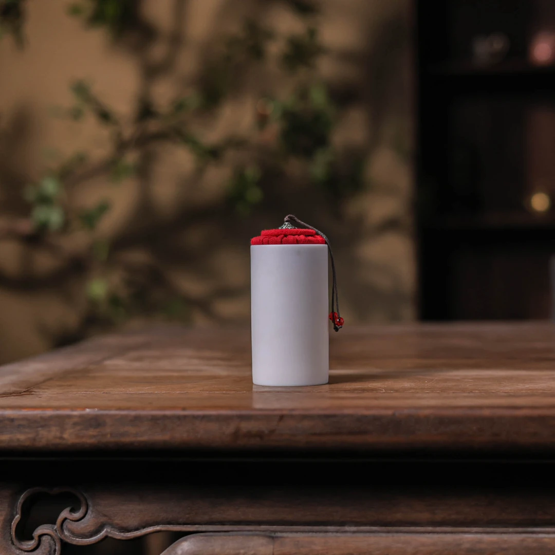 【斋居】红盖子茶叶罐（Q7898）