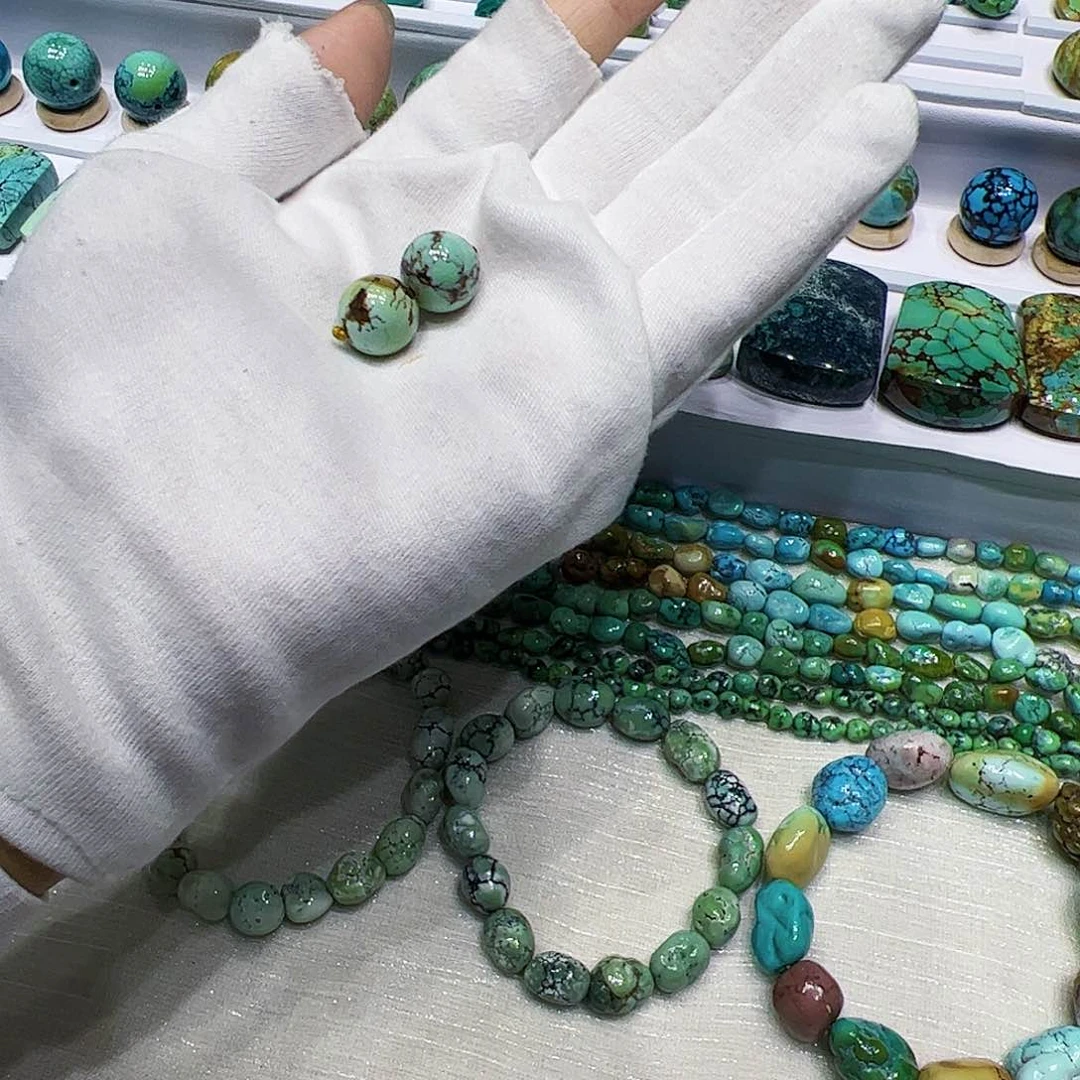 未镶嵌绿松石手链