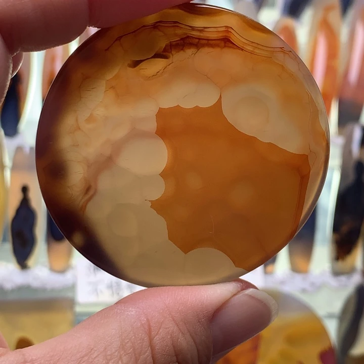 未镶嵌玛瑙/玉髓珠宝半成品55